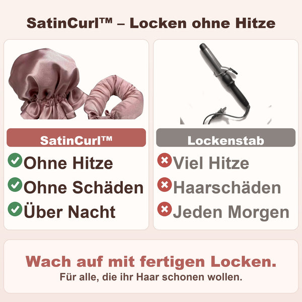 2+2 GRATIS HEUTE  SatinCurl™ - Hitzefreies Locken-Dutt-Set