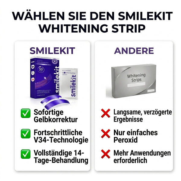 1 + 1 GRATIS HEUTE  OraGlow™ - Zahnaufhellungsstreifen