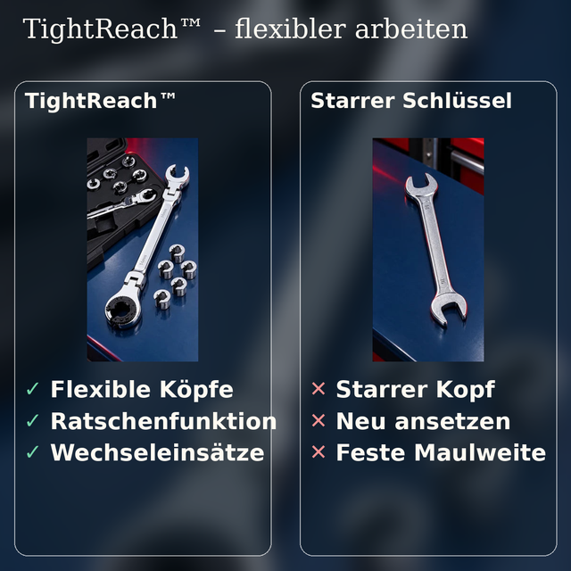TightReach™ – Produktdetails auf Deutsch